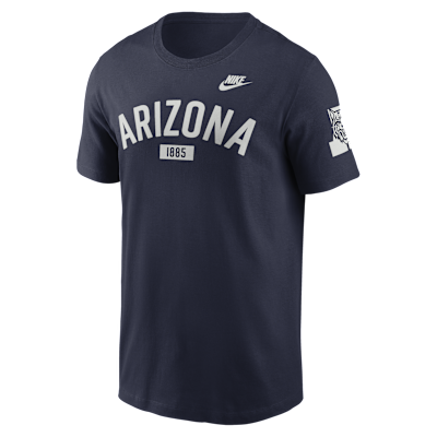 Arizona Legacy Arch 2-Hit Men's Nike College T-Shirt. Nike.com